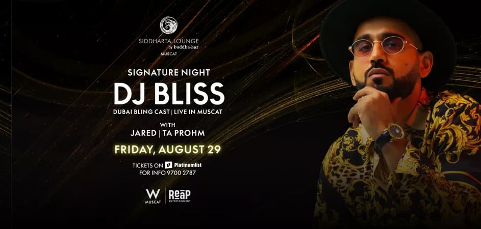Signature Night Featuring DJ Bliss Poster